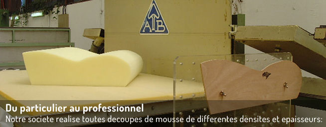 mousse ameublement sur mesure